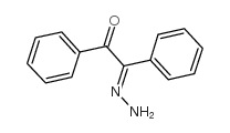 1,2-Ethanedione,1,2-diphenyl-, 1-hydrazone structure