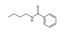 N-butylbenzothioamide结构式
