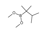 (dimethoxy)thexyl borane Structure