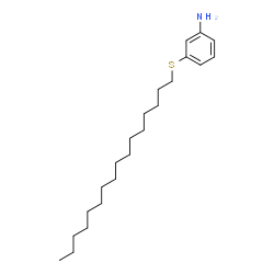 3-(Hexadecylthio)aniline structure