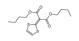 dibutyl 2-(1,3-dithiol-2-ylidene)propanedioate结构式