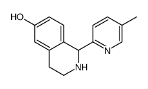6-Isoquinolinol,1,2,3,4-tetrahydro-1-(5-methyl-2-pyridinyl)-(9CI)结构式