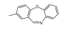 2-methyl-dibenzo[b,f][1,4]oxazepine结构式