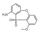 2-(2,6-dimethoxyphenyl)sulfonylaniline Structure