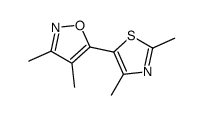 5-(2,4-dimethyl-1,3-thiazol-5-yl)-3,4-dimethyl-1,2-oxazole Structure