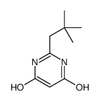 2-(2,2-dimethylpropyl)-4-hydroxy-1H-pyrimidin-6-one结构式