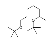 1,6-bis[(2-methylpropan-2-yl)oxy]heptane Structure