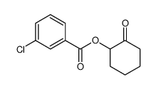 (2-oxocyclohexyl) 3-chlorobenzoate Structure