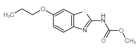 methyl N-(6-propoxy-1,3-benzothiazol-2-yl)carbamate Structure