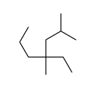 4-ethyl-2,4-dimethylheptane结构式
