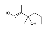 2-hydroxyimino-3-methylhexan-3-ol Structure