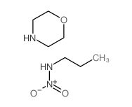 hydroxy-oxo-propylamino-azanium; morpholine结构式