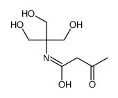 N-[1,3-dihydroxy-2-(hydroxymethyl)propan-2-yl]-3-oxobutanamide结构式