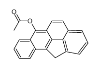 11H-cyclopenta[pqr]tetraphen-6-yl acetate结构式