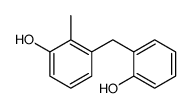 3-[(2-hydroxyphenyl)methyl]-2-methylphenol结构式