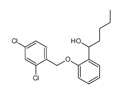1-[2-(2,4-Dichloro-benzyloxy)-phenyl]-pentan-1-ol结构式