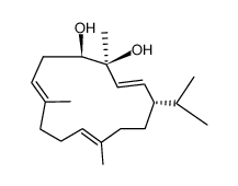 5β-hydroxyisocembrol Structure