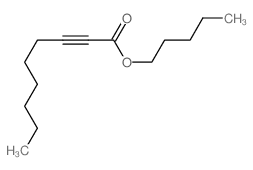 2-Nonynoic acid, pentylester结构式