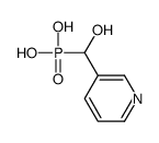 [hydroxy(pyridin-3-yl)methyl]phosphonic acid Structure