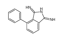 3-imino-7-phenylisoindol-1-amine Structure