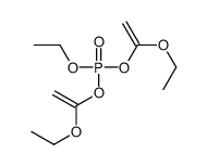 bis(1-ethoxyethenyl) ethyl phosphate结构式