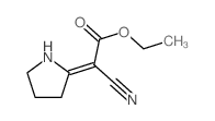 Aceticacid, 2-cyano-2-(2-pyrrolidinylidene)-, ethyl ester picture