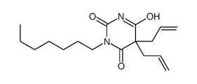 5,5-Diallyl-1-heptyl-2,4,6(1H,3H,5H)-pyrimidinetrione picture