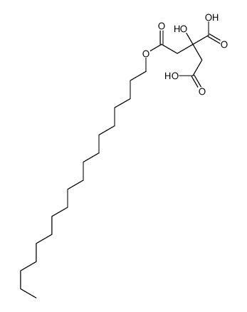 2-hydroxy-2-(2-octadecoxy-2-oxoethyl)butanedioic acid Structure