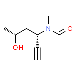 Formamide, N-[(1R,3S)-1-ethynyl-3-hydroxybutyl]-N-methyl-, rel- (9CI) picture