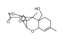 Trichothec-9-ene-3,4,15-triol, 12,13-epoxy-, 3-acetate, (3alpha,4beta)- Structure