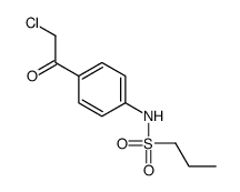 N-[4-(Chloroacetyl)phenyl]-1-propanesulfonamide Structure