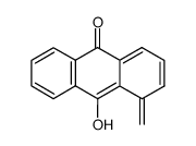 9-hydroxy-1,10-anthraquinone-1-methide Structure