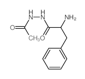 L-Phenylalanine,2-acetylhydrazide结构式