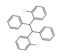 1-chloro-2-[2-(2-chlorophenyl)-1,2-diphenyl-ethyl]benzene Structure