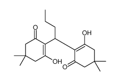 3-hydroxy-2-[1-(2-hydroxy-4,4-dimethyl-6-oxocyclohexen-1-yl)butyl]-5,5-dimethylcyclohex-2-en-1-one Structure