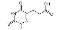 3-(5-OXO-3-THIOXO-2,3,4,5-TETRAHYDRO-[1,2,4]TRIAZIN-6-YL)-PROPIONIC ACID structure