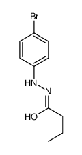 Butyric acid 2-(p-bromophenyl)hydrazide picture