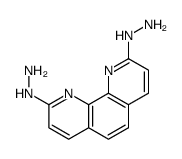 (9-hydrazinyl-1,10-phenanthrolin-2-yl)hydrazine结构式