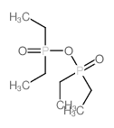1-(diethylphosphoryloxy-ethyl-phosphoryl)ethane结构式