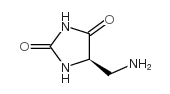 2,4-Imidazolidinedione,5-(aminomethyl)-,(5R)-(9CI) Structure
