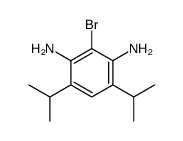 2-bromo-4,6-di(propan-2-yl)benzene-1,3-diamine结构式