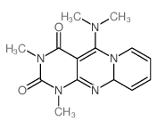 5-(Dimethylamino)-1,3-dimethyl-1,10a-dihydro-2H-pyrido[1,2-a]pyrimido[4,5-d]pyrimidine-2,4(3H)-dione structure