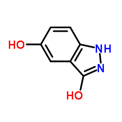 3,5-二羟基 (1h)吲唑结构式