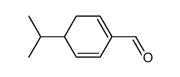 1,5-Cyclohexadiene-1-carboxaldehyde,4-(1-methylethyl)-(9CI) Structure