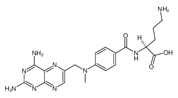 ornithine-methotrexate结构式