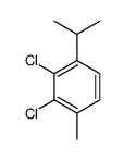 2,3-dichloro-1-methyl-4-propan-2-ylbenzene Structure