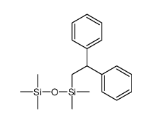 2,2-diphenylethyl-dimethyl-trimethylsilyloxysilane结构式
