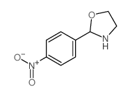 2-(4-nitrophenyl)oxazolidine结构式