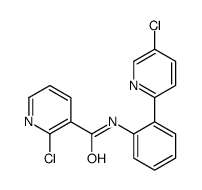 2-chloro-N-[2-(5-chloropyridin-2-yl)phenyl]pyridine-3-carboxamide Structure