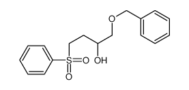 4-(benzenesulfonyl)-1-phenylmethoxybutan-2-ol Structure